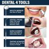 Tooth Repair Kit - Temporary Fake Teeth Replacement Kit with Dental Mirror Tools for Temporary Restoration of Missing & Broken Teeth Replacement Dentures
