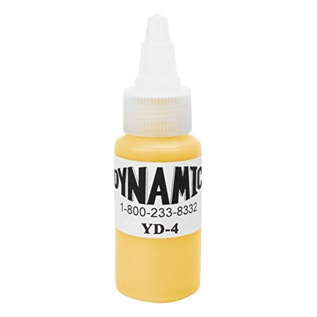 Dynamic Golden Yellow Tattoo Ink - 1oz