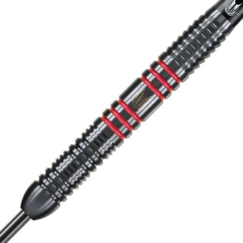 Target Darts Vapor 8 Black 25G Red 80 Percent Tungsten Steel Tip Darts Set