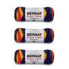 Bernat Super Value Yarn, 3 Pack, Candy Store Stripes 3 Count