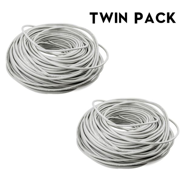 PTC RJ45 Cat5e Solid Internet DSL Ethernet Network Cable with Tool & Connectors