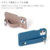 iPod Touch 100062939 6th Generation Case Back iPad Smartphone Case 1 Piece Blue Compatible with All Models Simple Stand Function Hook Ring Belt