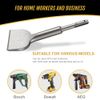 flintronic Chisel SDS Plus,165mm*75mm, Widening Series Chisels,Cracking Chisel Bent Tile Chisel for Commercial Use, Ceramics, Floor Tiles