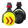 Protos Clip-in ear protection with bracket, colour: black