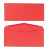 Quality Park 11134 Colored Envelope, #10, 4 1/8 x 9 1/2, Red, 25/Pack