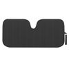 Jumbo Car Windshield Reversible Shade Auto Sun Shade Foldable Metallic Black