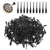 flintronic Plastic Dart Tips, 200 PCS Dart Tip Replacement Tips, 2BA Standard Thread, Soft Dart Tips, Premium Replacement Dart Accessory, Black