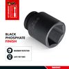 Impact Socket Hexagon 6 Point 1/2in Drive 28mm
