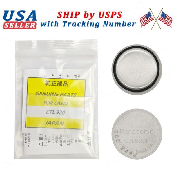 Genuine CTL920/920F Battery For Casio G-SHOCK Edifice Atomic Wave-Ceptor Solar