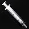 10PCS 2.5ML Reusable Plastic Syringe with Measurement Hydroponics Plastic Nutrient Measuring Nutrient Syringe Tools Sampler