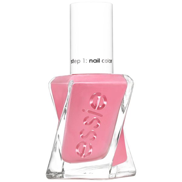 essie 1 x 13.5 ml Nail Polish with Shiny Finish Nail Polish Nail Polish without UV Light Gel Couture Colour No. 150 haute to rot Pink