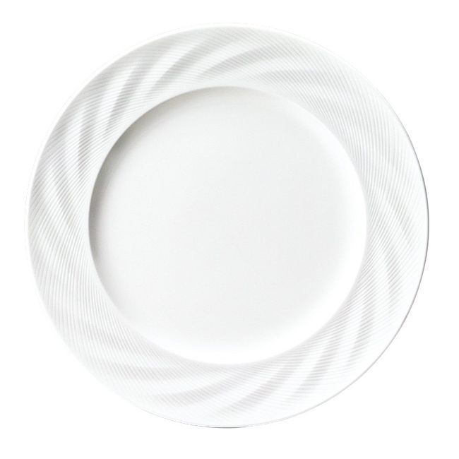 Narumi 51800-5823 Plate, Sense Plate, White, 9.1 inches (23 cm), Meat, Microwave Safe, Dishwasher Safe