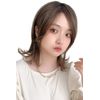 Brightlele hf1510-DQ Soft Wolf Layered Wig, Short, Bob, Natural, Full Wig, Wolf Hair