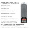 dancepandas 2 x 2 mm black refills, black refills