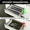 6PCS SAE & Metric Socket Organizer Tray Set for Efficient Toolbox Storage