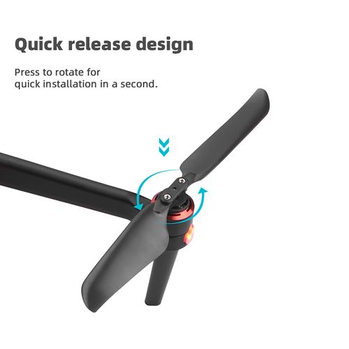 Low-Noise Propellers Compatible for Autel Robotics EVO II/Pro/EVO 2 Pro/EVO 2 Drone Propellers Blades Quick Release Foldable Wings Quadcopter Accessory Replacement