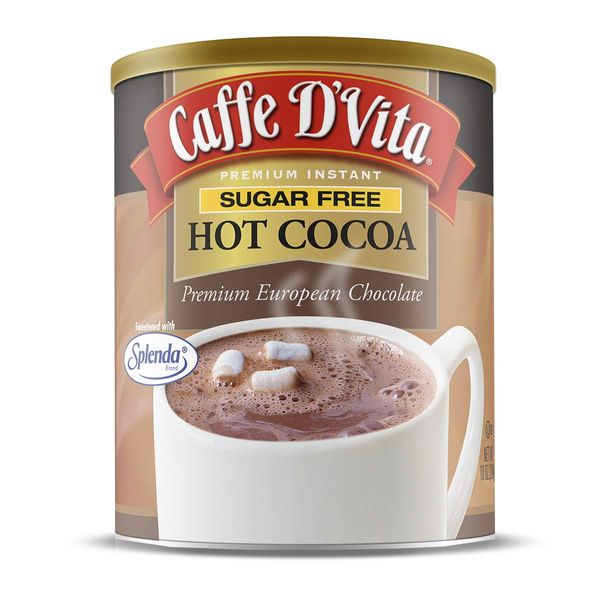 Caffe D’Vita Sugar Free Hot Cocoa 10 oz. can