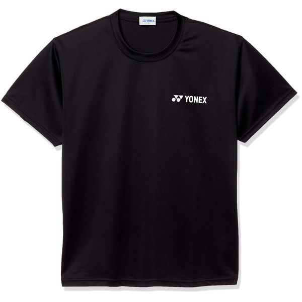 Yonex Men's Short Sleeve Uni Dry Shirt, black (007),