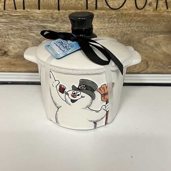 NEW Rae Dunn Frosty the Snowman Everyone's Favorite Snowman Bake Dish