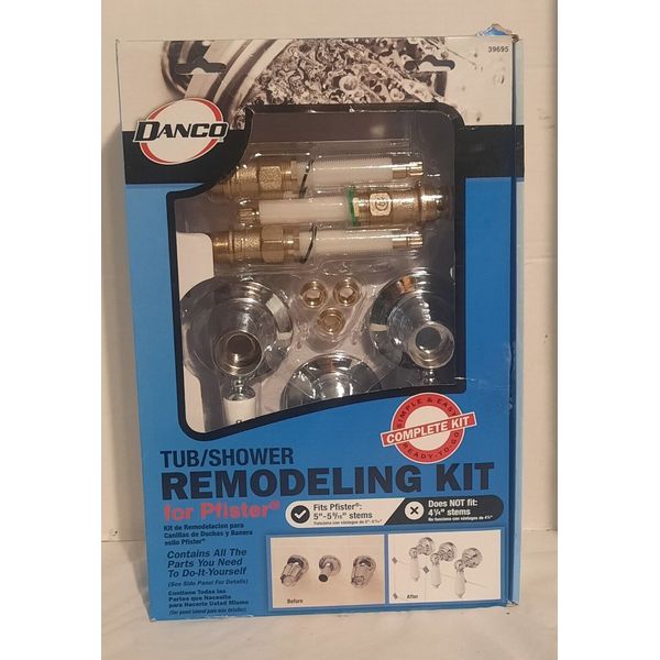 Danco Tub/Remodeling Kit Pfister With Lever Handles (MISSING STEM REMOVAL TOOL)