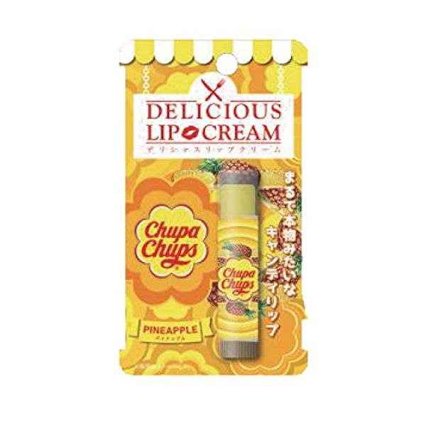 DELICIOUS LIP CREAM CC02 Delicious Slip Cream, Pineapple, 0.2 oz (5 g) x 1