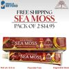 2 Pack Wild Craft Sea Moss Toothpaste Essential Palace Fluoride free Vege Base
