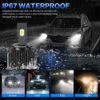 D5R LED Headlight Bulbs Hi-Low for Chevy Silverado 1500 2016-2018 Replace HID