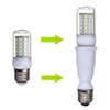 6-Pieces 10cm E26 Medium Socket Extender Standard Light Socket 2.5" Extension