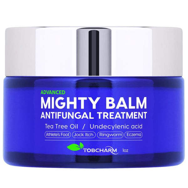 Antifungal Cream for Jock Itch Relief – Extra Strength Anti Fungal Skin cream with Undecylenic Acid & Tea Tree Oil, Soothing Itch Cream for Body and Groin, 30g
