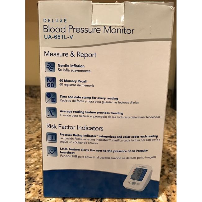 Life Source Blood Pressure Monitor UA-651S-AC (SMALL Cuff) Brand New In Box