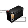 Beiter DC Power Replacement for 6 Volt 7AH KidTrax KT6V7AHBATT