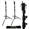 2 PACK - TriMax 9 ft Heavy Duty Thick Steel Stand, Wind Resistant, 3 Sec. 2 Ris.