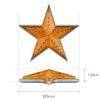 Jet Inoue 592146 Star Reflector, Red
