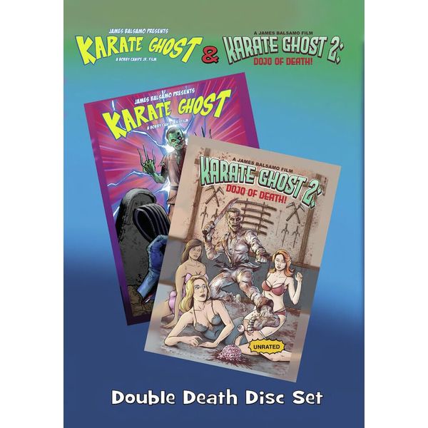 Karate Ghost 1 and 2 Double Death [DVD]