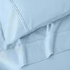 Superior 1200 Thread Count 100% Egyptian Cotton, Soft and Breathable, 2-Piece King Pillowcase Set Solid, Light Blue