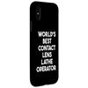 iPhone X/XS World's Best Contact Lens Lathe Operator Case