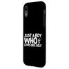 iPhone XR Disc Golf Player Just A Boy Who Loves Disc Golf Case