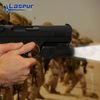 LASPUR Sensor Switch Tactical gun light Magnetic Touch Rechargeable Battery