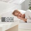 Digital LED Clock, Alarm Clock, Table Clock, Temperature Display, Calendar Display, Brightness Adjustable, Large Screen, Alarm Function, Voice Control, Snooze Function, Waterproof, Loud Volume, USB
