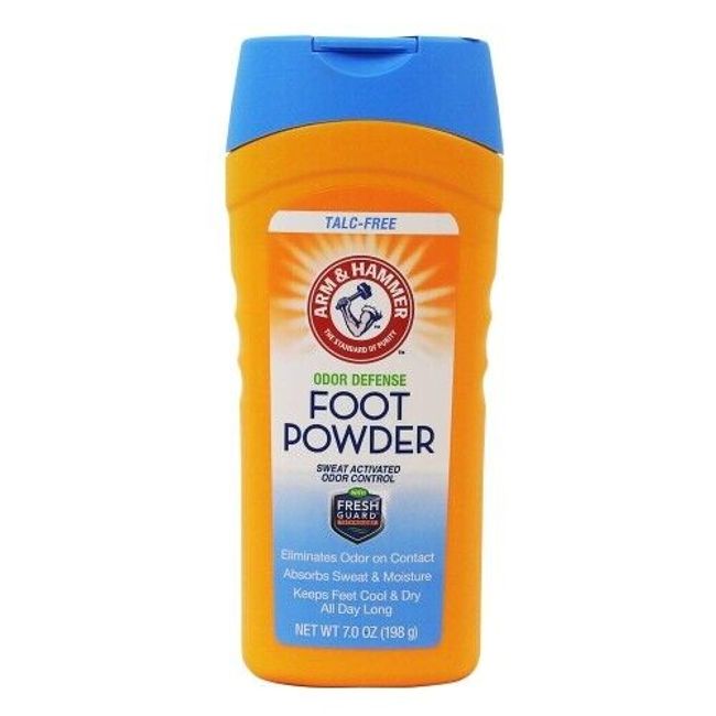 5 Pack Arm & Hammer Odor Control Foot Powder 7 Oz Each