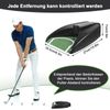 NC Golf Putting Machine Automatic Putt Return Indoor/Outdoor Practice Trainer, Black