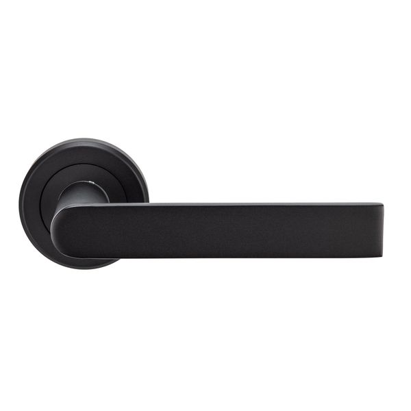 Carlisle Brass Serozzetta Edge Door Handle, Matt Black