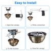 Universal Wireless 15M Timing Remote Control Receiver Ceiling Fan Lamp Light Kit