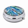 Blue Marble Waves Design Pill Box