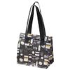 IKEA FLADDRIG Lunch Bag, Patterned Grey