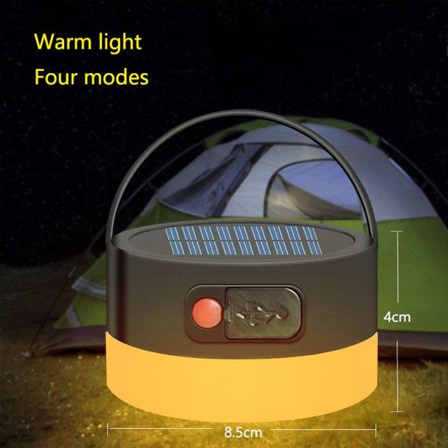 1pc Super Powerful Rechargeable Torch Flood Light For Outdoor Camping,  Fishing, Hunting, Climbing, Adventure Emergency