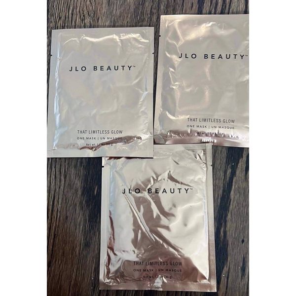 {R3} JLo Beauty That Limitless Glow Sheet ONE Piece Face Mask Tighten & Plump