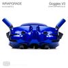 WRAPGRADE Skin Stickers for DJI Goggles 3 (Stratosphere Blue)