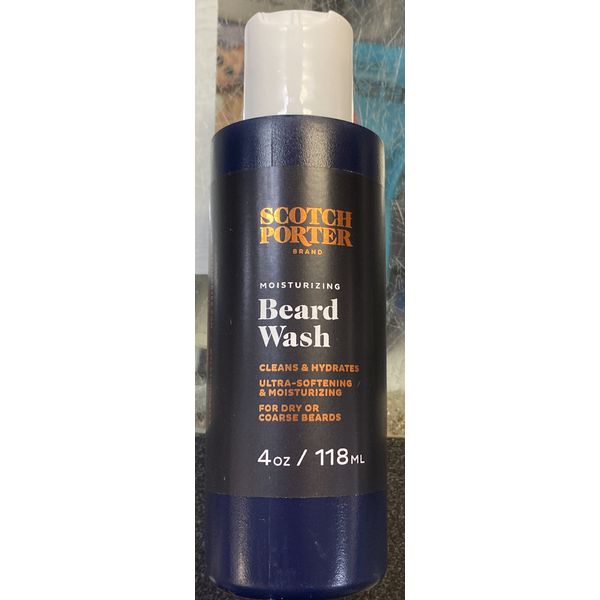 Scotch Porter Burdock Root Cleans & Softens Moisturizing Beard Wash 4 fl oz New