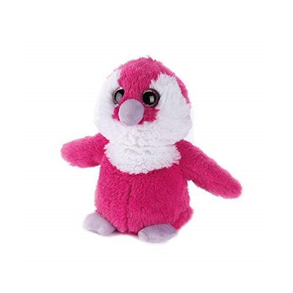 INTELEX WARMIES Microwave Lavender Scented Soft Toy - Cozy Plush Penguin Pink